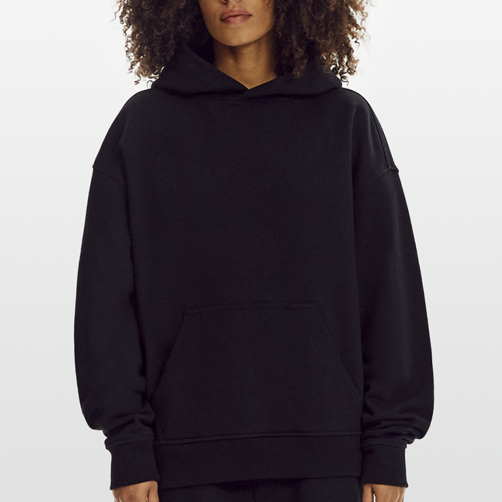 Benson's & Jay Premium Hoodie – Mit Eleganter Stickerei - SOLID BLACK