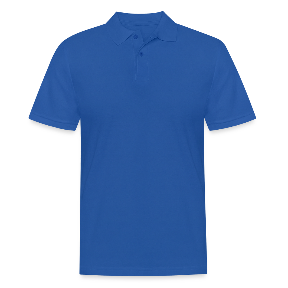 Männer Poloshirt - Royalblau