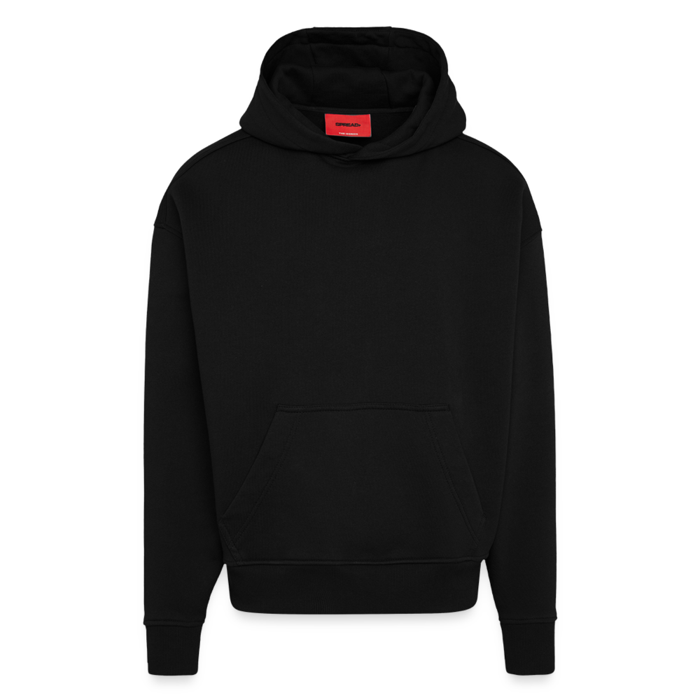 Benson's & Jay Premium Hoodie – Mit Eleganter Stickerei - SOLID BLACK