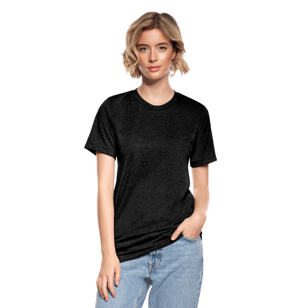 Unisex Tri-Blend T-Shirt von Benson's & Jay - Schwarz meliert