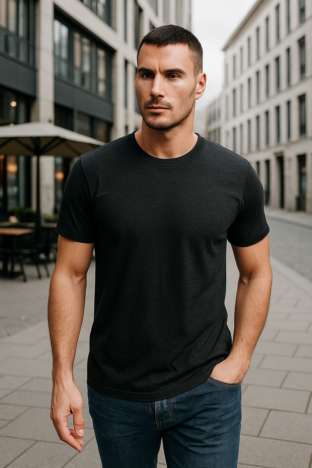 Unisex Tri-Blend T-Shirt von Benson's & Jay