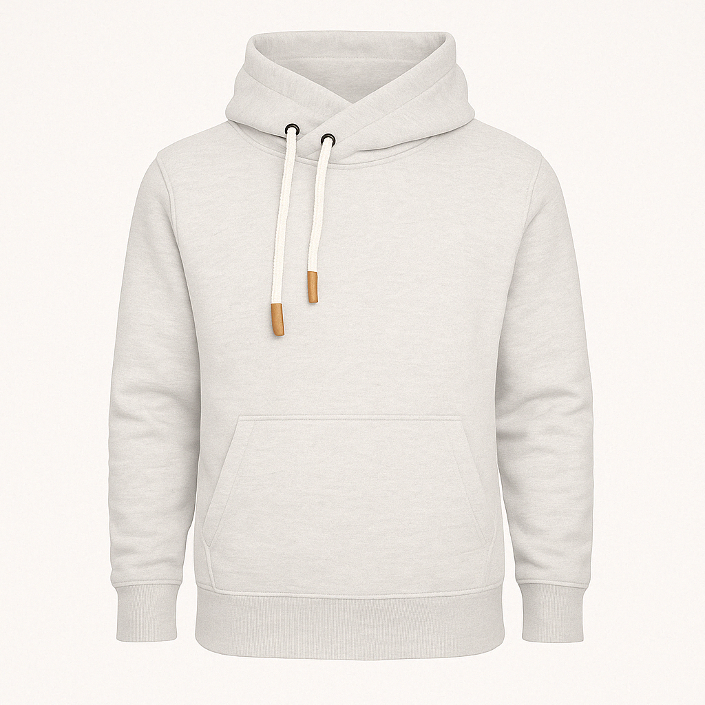 Unisex Schalkragen Hoodie