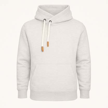 Unisex Schalkragen Hoodie